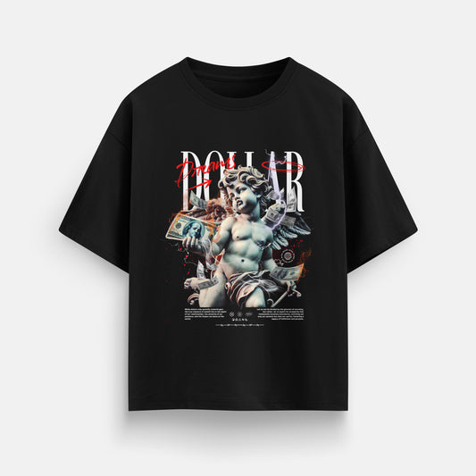 DOLLAR T-SHIRT IN BLACK