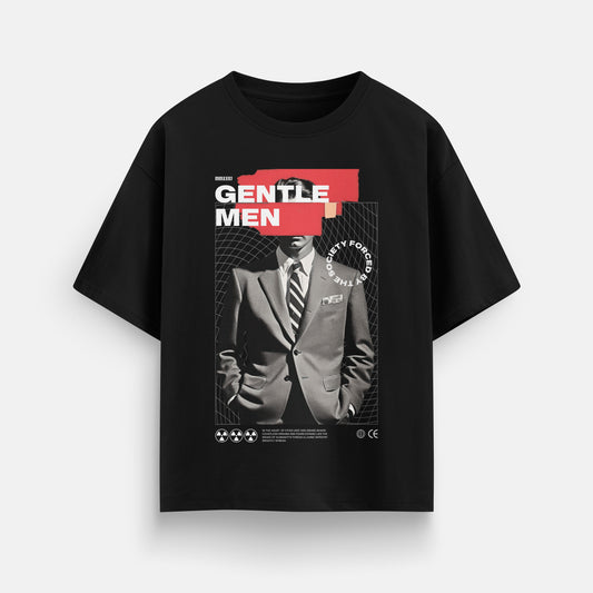 GENTLEMEN T-SHIRT IN BLACK