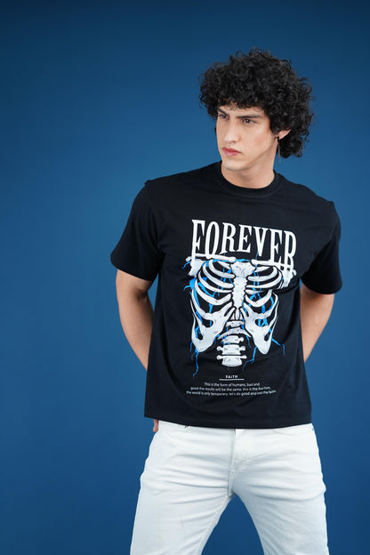 Faith Forever T-Shirt in black