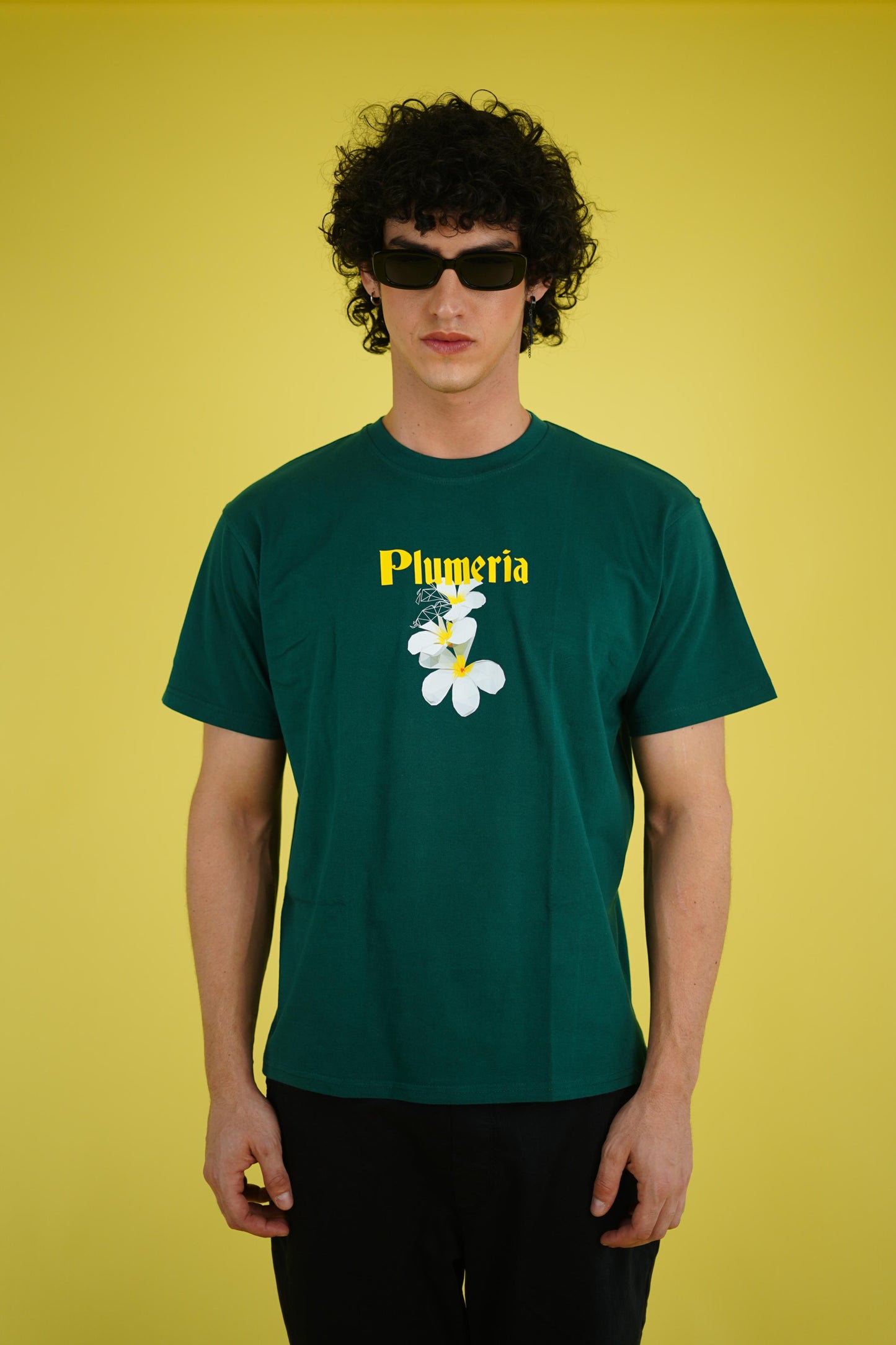 Plumeria T-Shirt in green