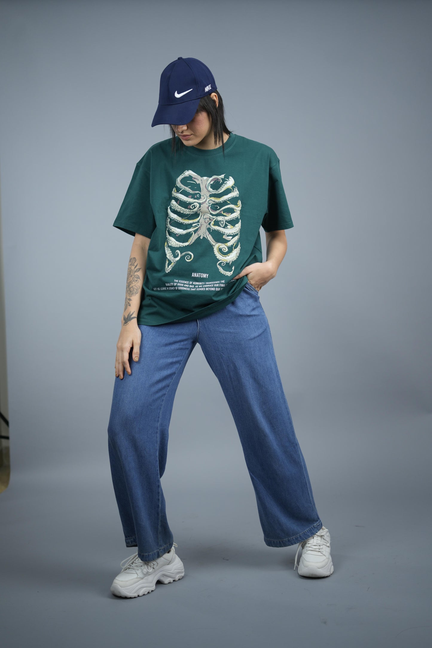 Anatomy T-Shirt in green